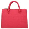 Image de Liu.jo - Ecs m satchel double zip viva magenta - Sac à main - Rose - Taille UniqueQUE, Rose, Taille unique