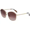Image de LIU JO LJ157S Lunettes de Soleil 731 YELLOW GOLD 59/18/140 Femme