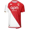 Image de Kappa - Maillot Kombat Home AS Monaco 23/24 pour Garçon - Rouge, Rouge, 12 ans