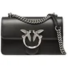 Image de Pinko Sac à bandoulière Love One Mini Dc Simply 100074A10G, Z99o_Noir-old Silver, Taglia unica
