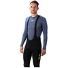 Image de Alé Cycling Pantalon d'hiver à bretelles pour homme, Noir/jaune fluo., XS
