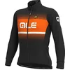 Image de Alé Maillot de cyclisme SOLID-BLEND, noir/orange, Noir , S