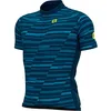 Image de Alé Cycling Solid Step Maillot à manches courtes pour homme Bleu Taille M
