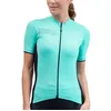 Image de Alé Cycling Solid Color Block Maillot à manches courtes pour femme Turquoise 2022