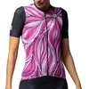 Image de Alé Cycling Pragma Art Maillot à manches courtes pour femme Rose Taille M