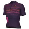 Image de Alé Cycling Gravel Creek Maillot à manches courtes pour homme Aubergine L