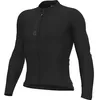 Image de Alé Maillot de cyclisme Color Block LS pour homme, Noir , L