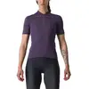 Image de Maillot Castelli Anima 4 Manches Courtes Violet Foncé Femme, Taille XS.