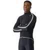 Image de Cape de pluie Castelli Ultra Rain Cape Noir Argent Réfléchissant, Taille XS.