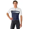 Image de Maillot Castelli Simbolo Bleu Blanc, Taille XL