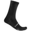 Image de Chaussettes Castelli Espresso 18 Noir, Taille XXL