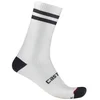 Image de Chaussettes Castelli Originale 18 Blanc Noir, Taille L/XL