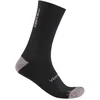 Image de Chaussettes Castelli Venti Soft Merino Noir Gris, Taille L/XL