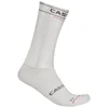 Image de Chaussettes Castelli Fast Feet 4 Blanc, Taille 2XL