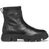 Image de Geox Femme Vilde Bateau à Cheville, Noir, 40 EU
