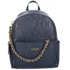Image de LIU JO Sac à dos confortable, pratique et spacieux réalisé avec des inserts embossed en ton couleur et compartiment central fermé avec fermeture éclair. Il possède une poche intérieure zippée et deux