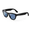 Image de Meta Ray-Ban Skyler Lunettes intelligentes Noir brillant Transitions transparentes à bleues