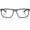Image de Emporio Armani Ea3246 Lunettes Homme, Gris mat/verres de démonstration, 55 mm