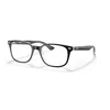 Image de Ray-Ban Lunettes de Soleil Mixte, Marron (Top Black On Transparente), 51.0