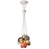 Image de Suspension Afoxè Composition 6 lumières grappe céramique Made in Italy C2657