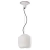 Image de Petite suspension Vintage Décò Bellota Céramique Blanc brut 1 Lumière E27