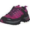 Image de CMP Rigel Low Wmn Trekking Shoe WP, marche pour femme, Pink Fluo B Blue, 36 EU
