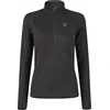 Image de MONTURA - Maillot femme demi-fermeture éclair micro polaire Thermic 3 - Noir, Noir, L