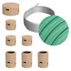 Image de Kit Linear Filé system - avec câbles pour guirlande lumineuse de 5 mètres et 7 composants en bois pour intérieur - CH69