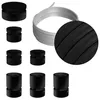 Image de Système Filé Linear Kit - avec câble de 5 m pour chaîne et 7 composants en bois verni noir pour intérieur - CM04