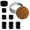 Image de creative cables - Système Filé Linear Kit - avec câble de 5 m pour chaîne et 7 composants en bois verni noir pour intérieur - CM22