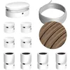 Image de Système Filé Symmetric Kit - avec câble de 5 m pour chaîne et 9 composants en bois peint blanc pour intérieur - CM27