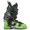 Image de SCARPA 4-Quattro Pro 130+ Flex Freeride Alpine Touring Chaussures de ski hybrides avec GripWalk pour ski de randonnée et ski alpin   Vert