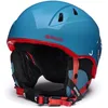 Image de Briko, HELMET Unisexe enfant Shiny Allports Blue-Monza Red-Snowman, XS