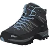 Image de CMP Rigel Mid WP, Chaussures de Randonnée Hautes Femme, Noir (Graffite-Azzurro), 37 EU