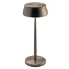 Image de Zafferano, Lampe Sister Light Wi-Fi, Lampe de Table Rechargeable et Sans Fil avec Contrôle à Distance, pour Salon et Extérieur, Variateur à Étapes, 2200-4000 K, Hauteur 32,8 cm, Couleur Cuivre