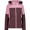 Image de CMP Veste de randonnée légère imperméable pour femme - 33Z5026, Rose/bordeaux, 40