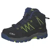 Image de CMP Rigel Mid Trekking Shoe WP, Chaussures de Marche, B Blue Electric, 35 EU