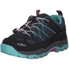 Image de CMP Rigel Low Trekking Shoe Kids WP, Chaussure de Marche, B.Blue-Acqua, 41 EU