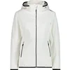 Image de CMP, Veste à capuche zippée, 32A0456, blanc basique, D40, femme