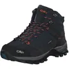 Image de CMP RIGEL MID TREKKING SHOES WP - Men's Homme Chaussures de randonnée, B.Blue-Flash Orange, 46 EU
