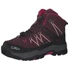 Image de CMP KIDS RIGEL MID TREKKING SHOES WP Mixte enfant Chaussures de randonnée, Prune-Rose pêche (Prugna-Peach), 33 EU