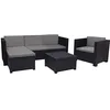 Image de Shaf 55426 Mobilier Salons de Jardin, Anthracite