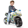 Image de M MOLTO | Moto Coureillos Cross PoliHardlines Blanche | Moto Courir Couloirs SUV | Jouets pour enfants sûrs et résistants | Favorise le développement sain des enfants et des filles | + 18 mois