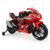 Image de Moto Électrique Enfants 3-6 Ans Honda CBR - Moto Batterie 12V + Lumières LED + Entrée Mp3 et MicroSD + Poignée Accélérateur + 6 km/h + Roues Stabilisatrices + Couleur Rouge - INJUSA