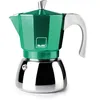 Image de IBILI Elba Green Cafetière express, 9 tasses, 450 ml, fonte d'aluminium, base en acier inoxydable, convient pour induction