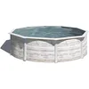 Image de Gre KIT460N Piscine démontable avec décoration nordique 460 x 120 cm filtration 4 m3/h avec poteaux latéraux