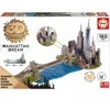 Image de Educa Puzzle 3D - Puzzle 3D en Bois - Brooklyn Bridge, Manhattan Dream 17000