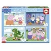 Image de Educa 4 Puzzles - Peppa Pig 20329