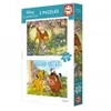 Image de Educa 2 Puzzles - Classiques Disney 20491