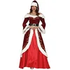 Image de GUIRMA Déguisement de mère Noël avec touches dorées - Femme - M